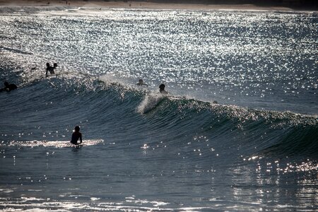 Water blue beach photo