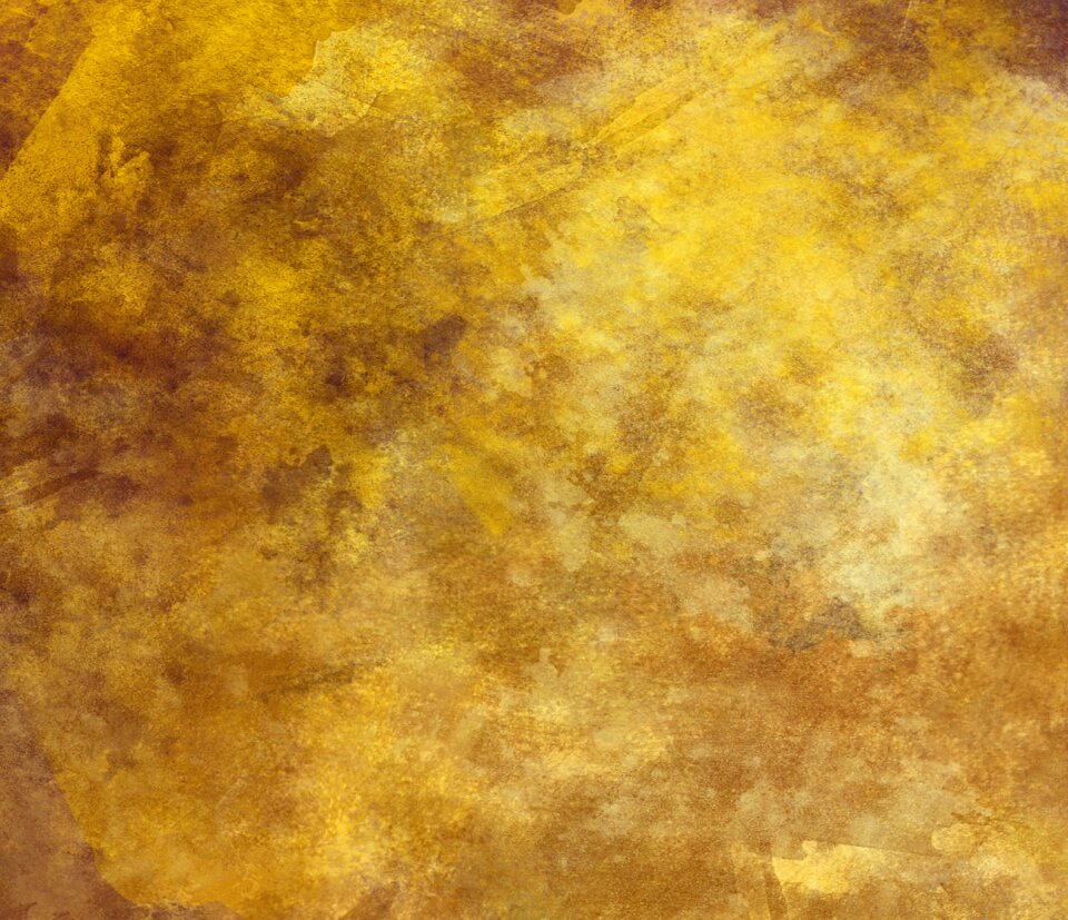 Ochre yellow speckled