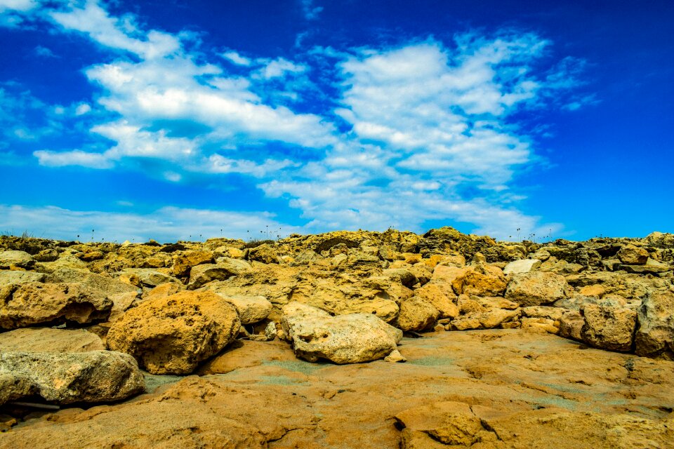 Landscape wilderness erosion