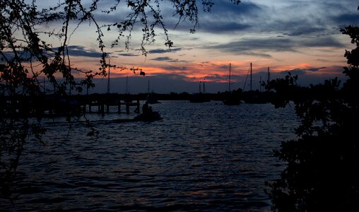 Spectrum sunset water