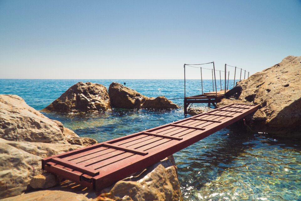 Bridge architecture sea