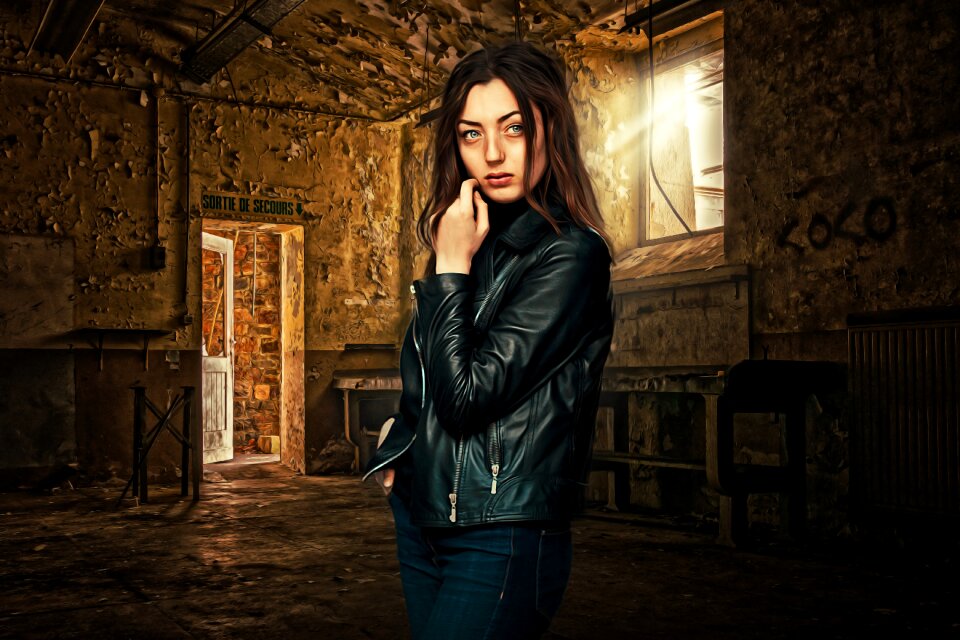 Young beauty portrait
