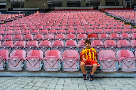 Stadium child football