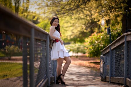 Face girl model