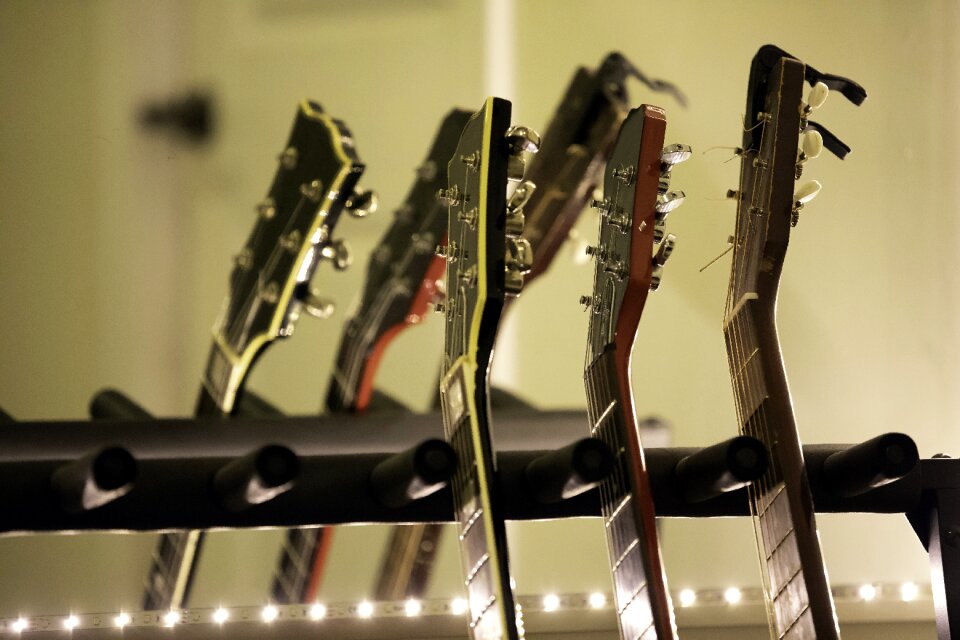 Lights music instruments