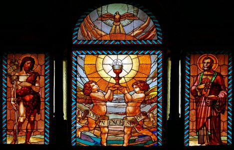 Shepherd church stained glass