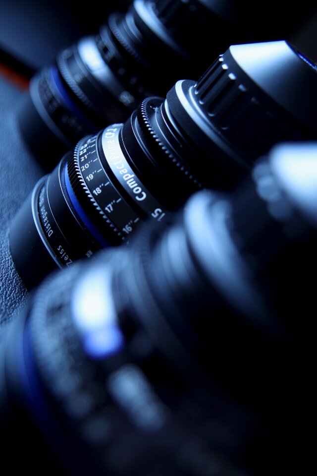 Camera cinematography lens sony