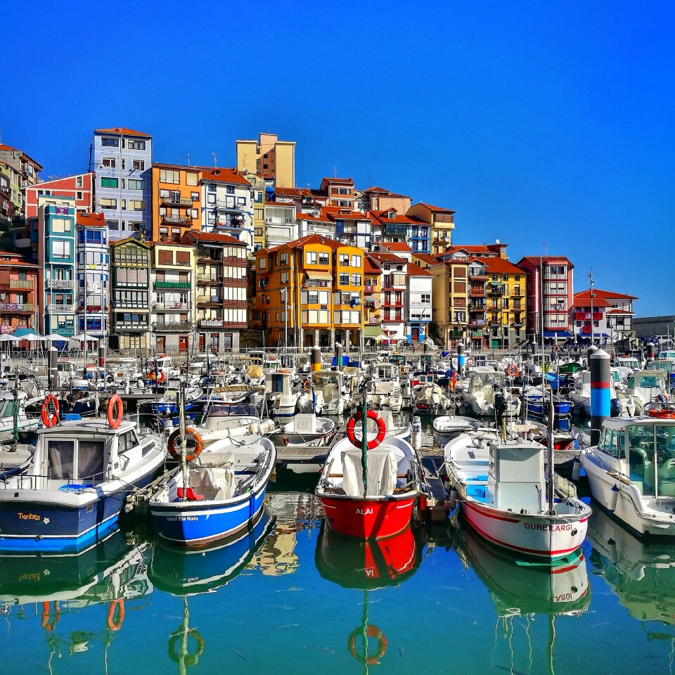 Fishing boats bermeo