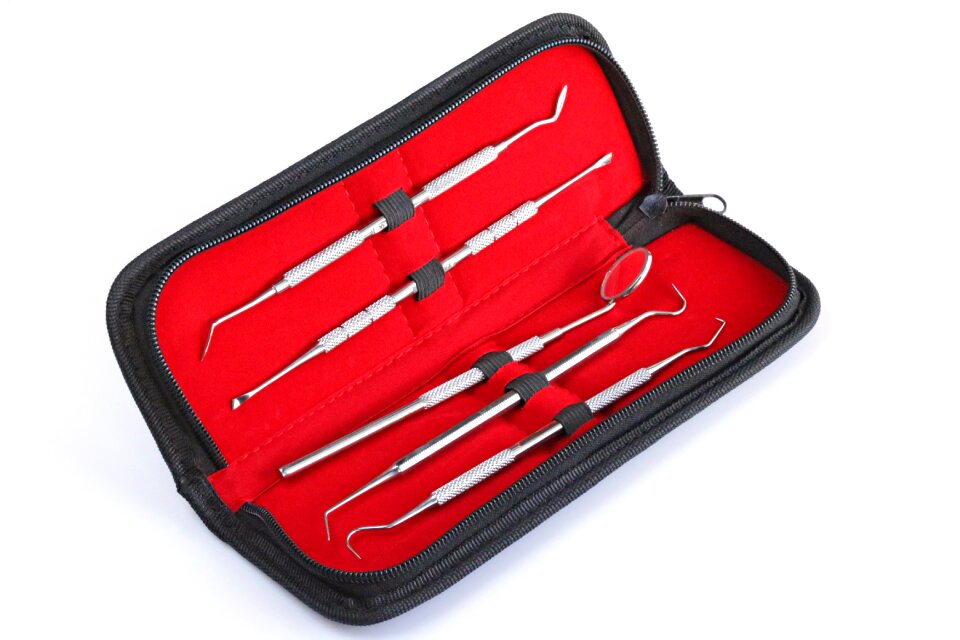 Tools dentist healthy teeth