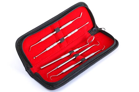 Tools dentist healthy teeth