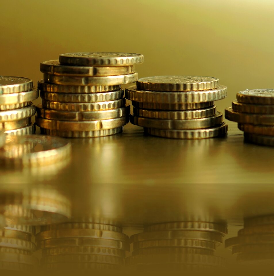 Euro cent money bank
