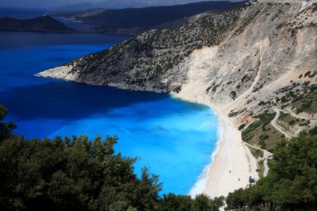 Beach zakyntos greece photo