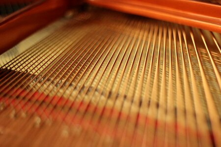 Piano blurry blur effect