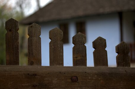 Brown traditional village photo