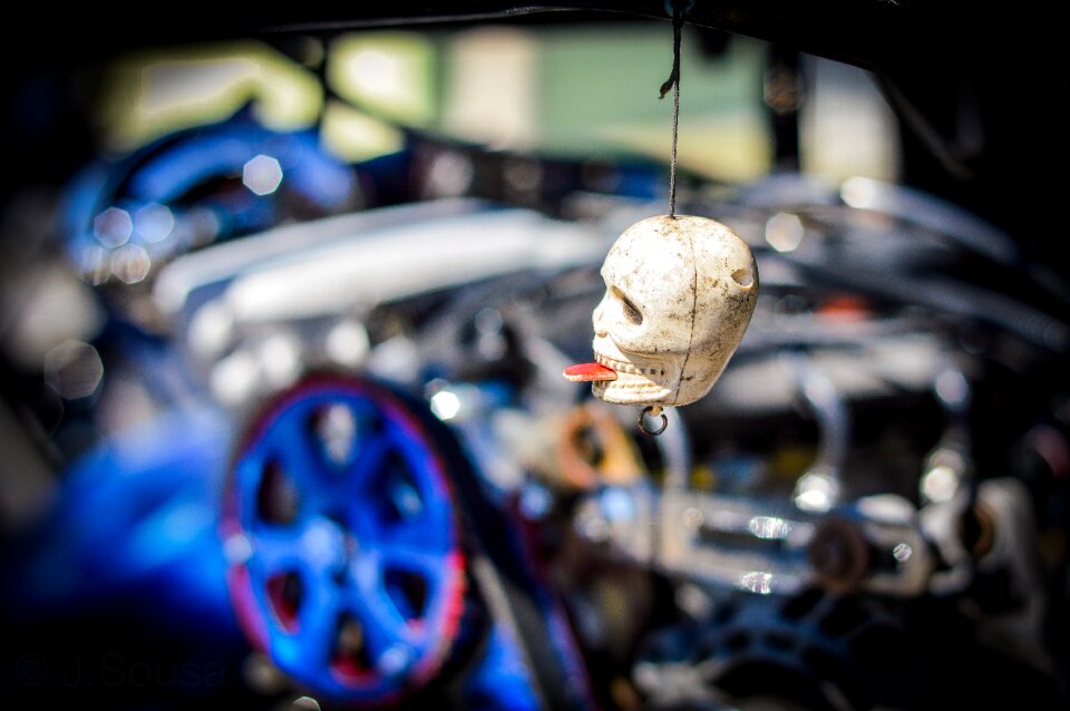 Motor blur blue
