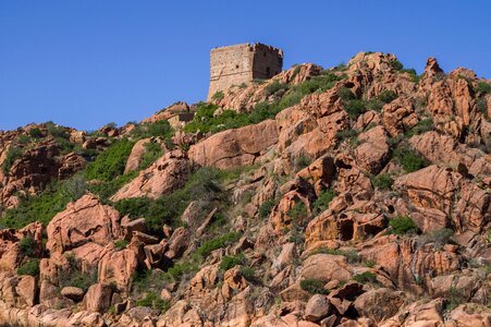 Port tower rocks