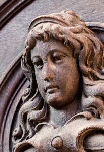 Carving building ornament