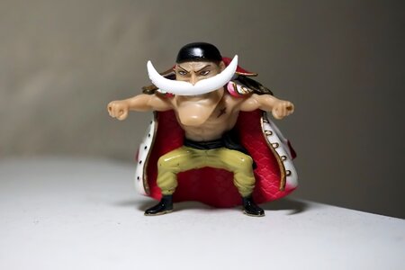 Elderly toy figurine photo