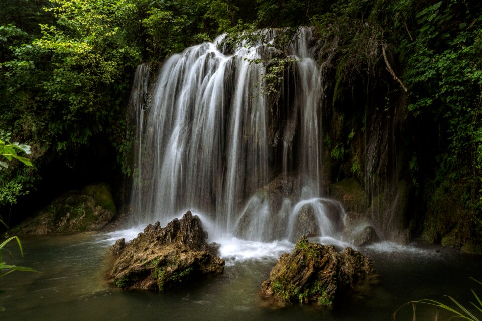 Nature river falls