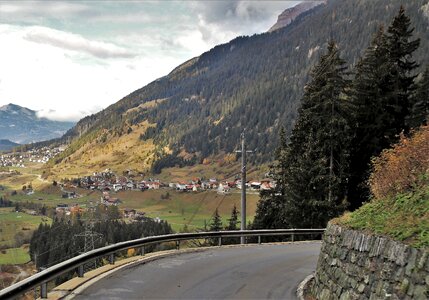 The prospect of switzerland the alps