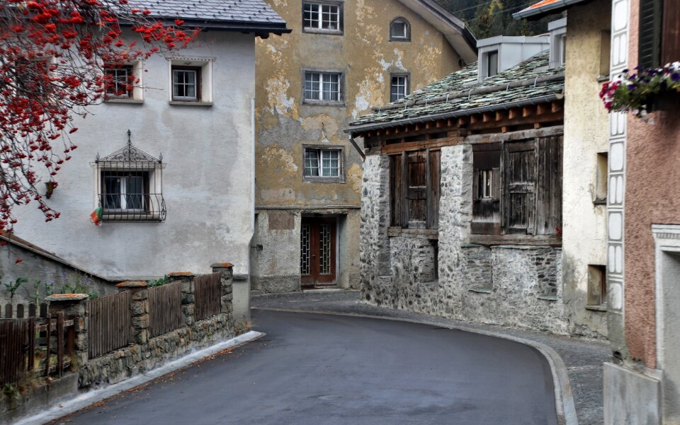 Stone building street