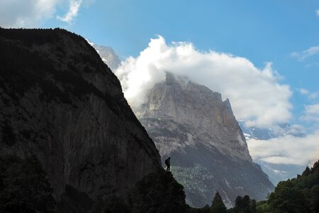 Clouds climber lauterbrunnen