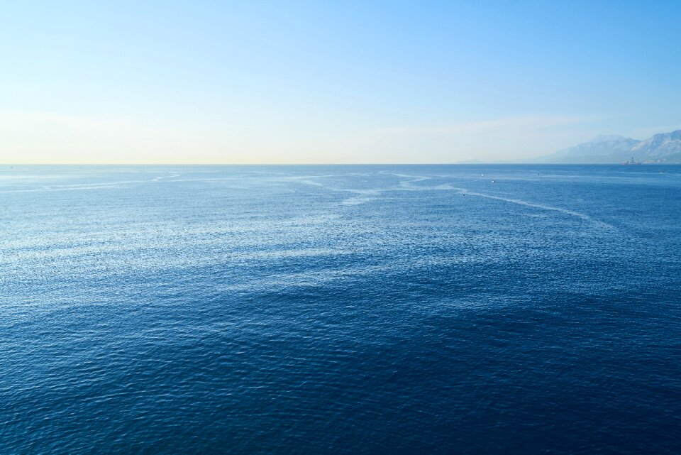 Pattern blue water