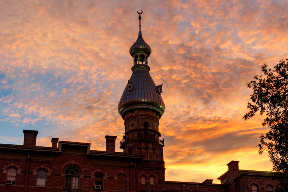 Evening dome architecture
