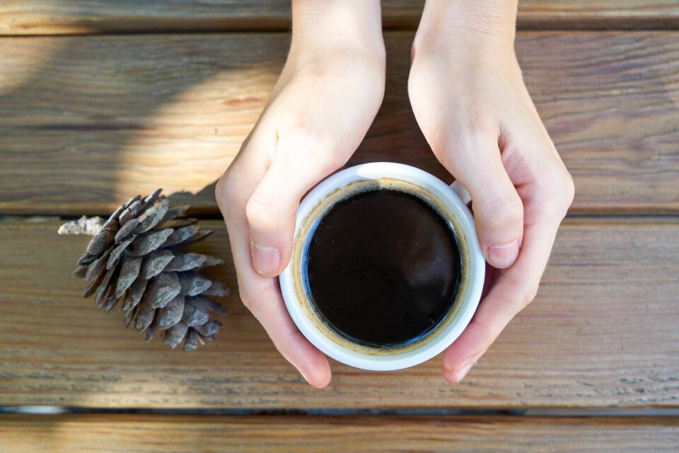 Cup beverage fresh