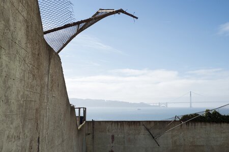 Alcatraz california historical photo