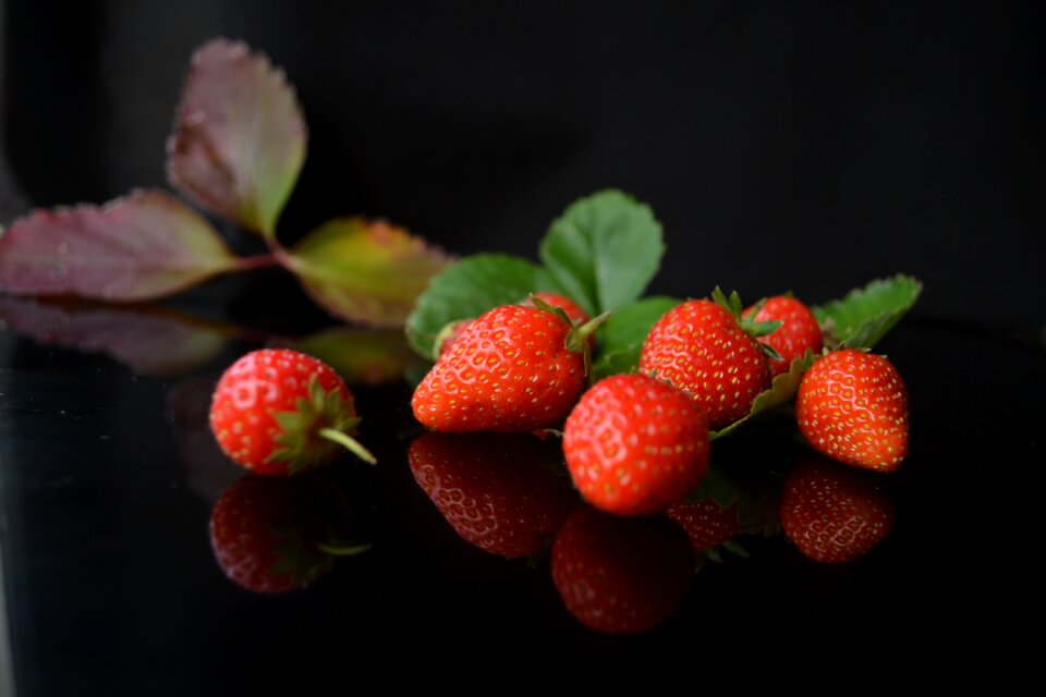 Red healthy vitamins