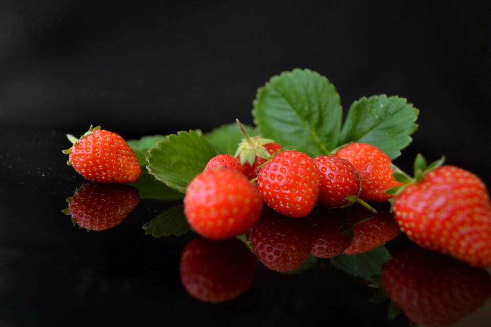 Red healthy vitamins