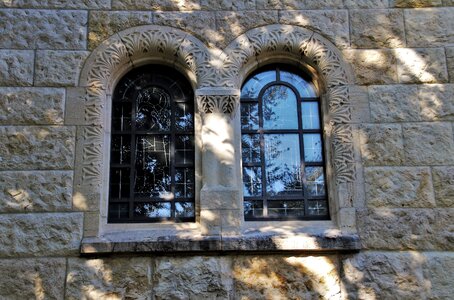 Stone old building photo