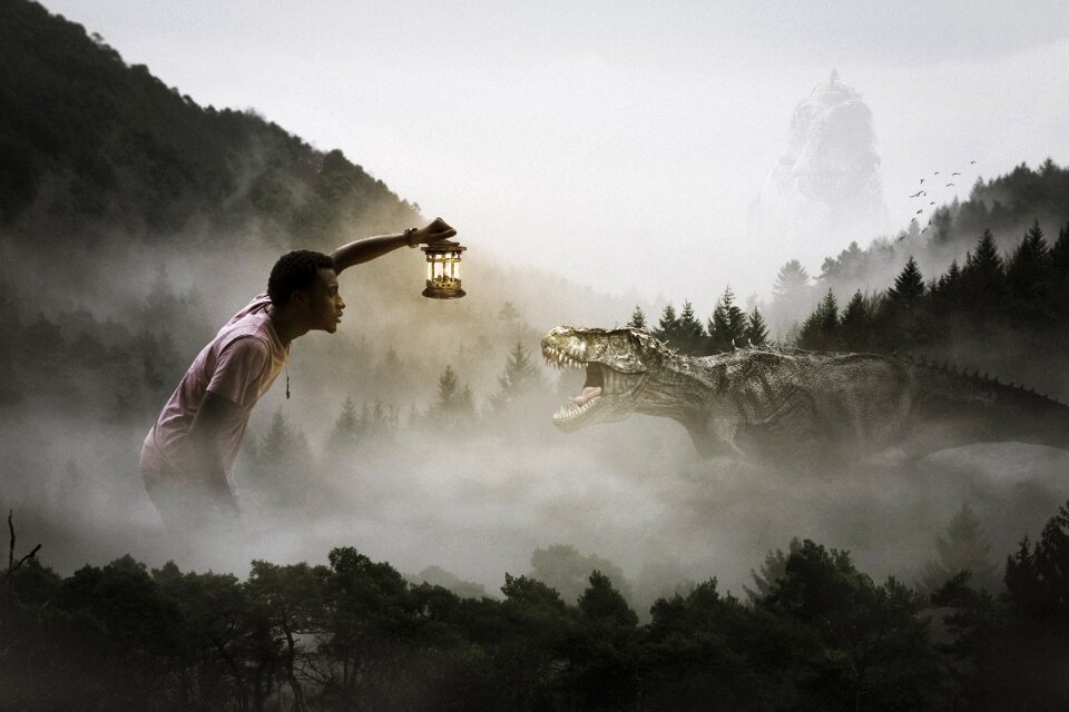 Landscape people scenic