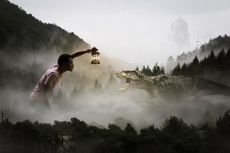 Landscape people scenic