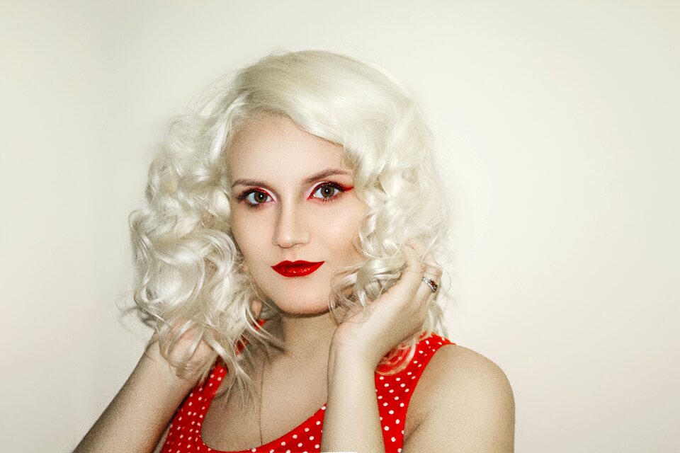 Skin portrait girl