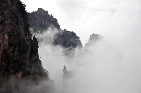 Rock tourism huangshan photo