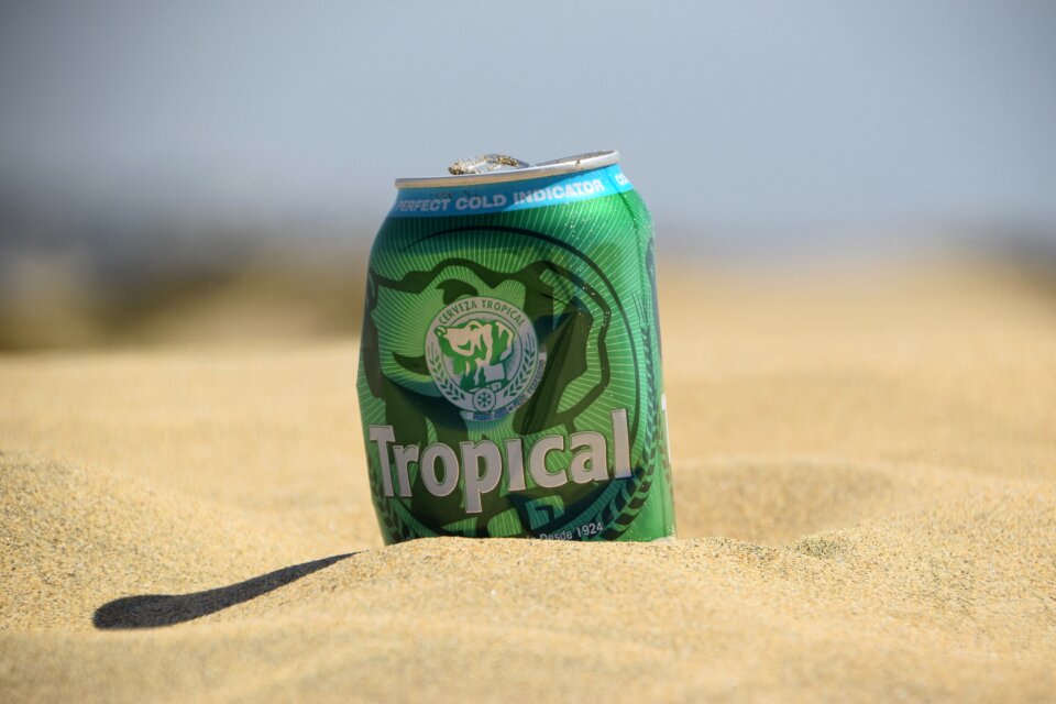 Sand tropical alcohol