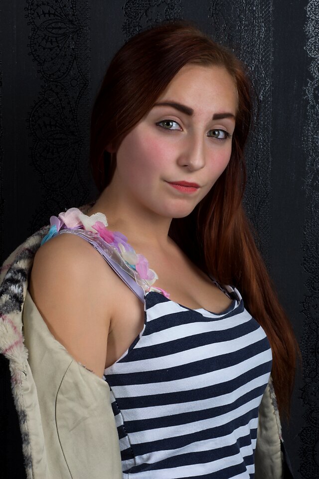 Portrait young model