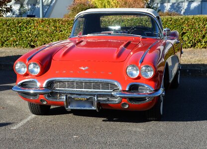 Vintage cabriolet speed