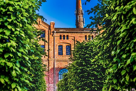 Building industrial foliage photo