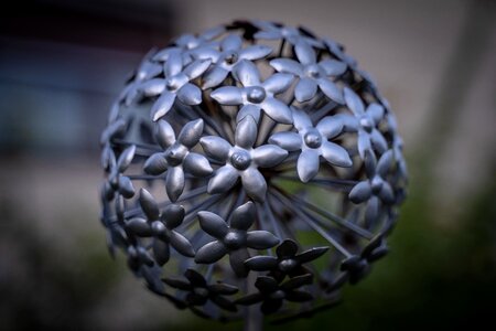 Metal garden deco photo