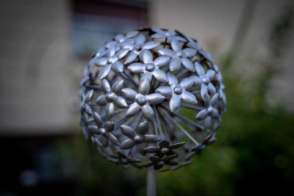 Metal garden deco