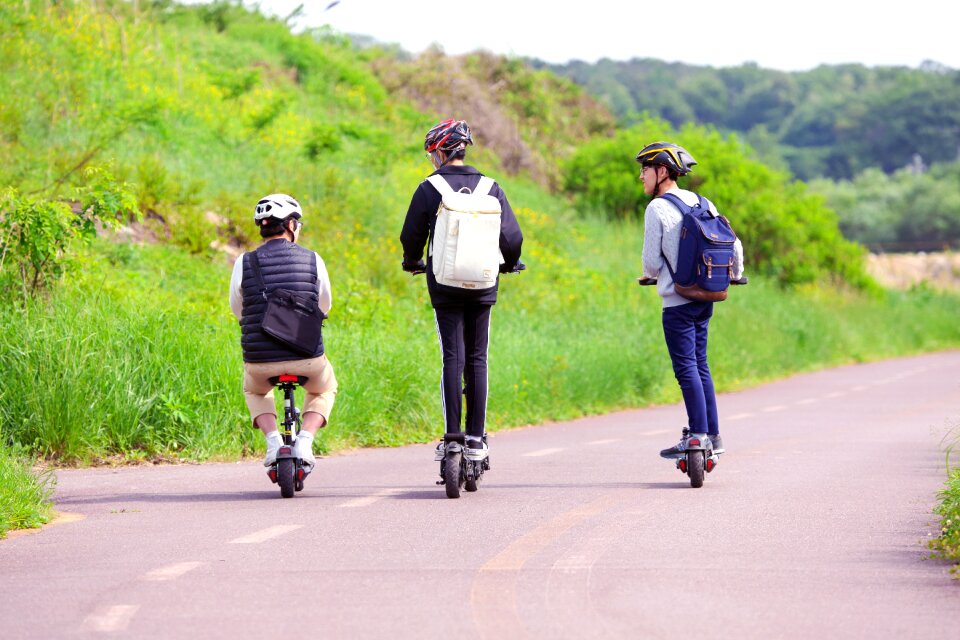 Electric bike road board