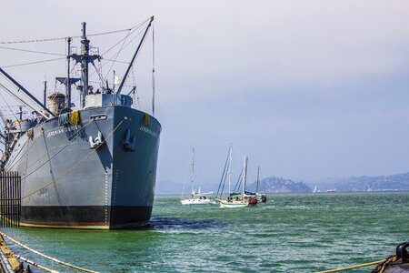 Boat water sail photo