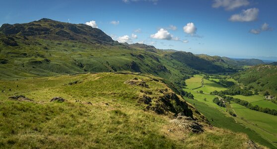 England scenery panoramic