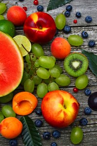 Grape apricot fruit