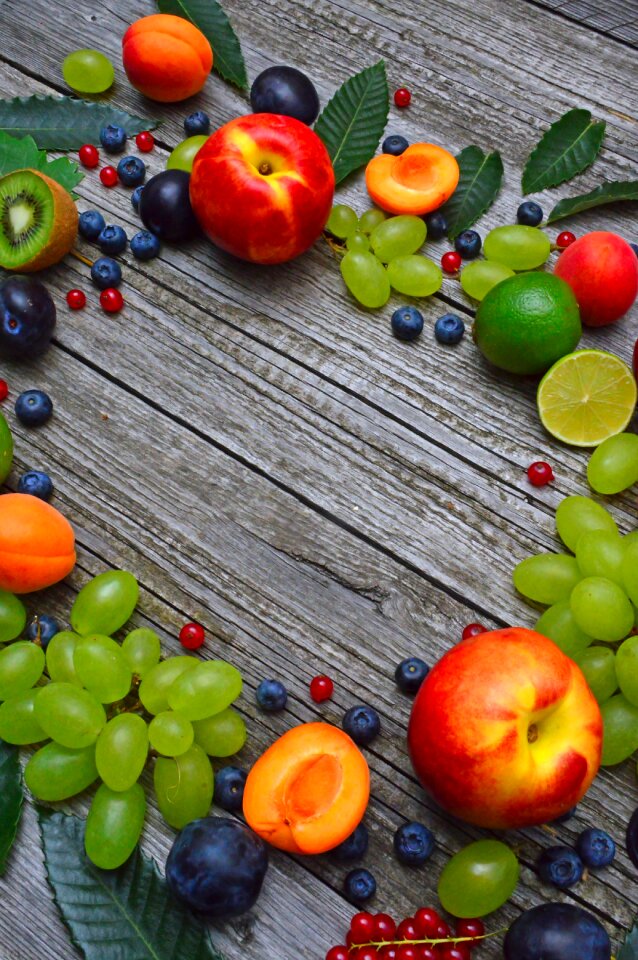 Grape apricot fruit