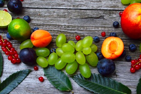 Grape apricot fruit