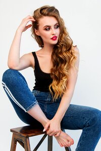 Beautiful makeup hair